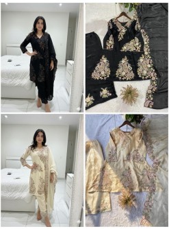 BE-449 | Fendy Sequence Embroidered Palazzo Suit | Ready to Wear | RD Fashion Surat