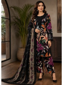 SAKHI STUDIO | Design 1113 | Pakistani Style Silver Satin Digital Print Palazzo Suit | RD Fashion Surat