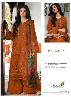 SANIYA TRENDZ 7214 | OMBRÉ VOL-25Nx | CHIKANKARI SUIT