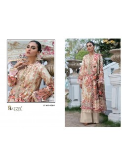 MARIAMARIA B 0385 | Luxury Cotton Printed Embroidered Suit | Hazzel Prints B 0385 | Luxury Cotton Printed Embroidered Suit | Hazzel Prints