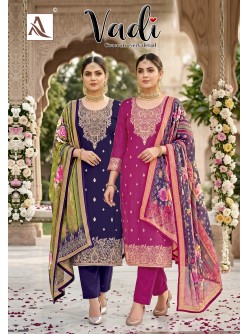 ALOK SUIT Vadi Premium Jacquard Designer Suit