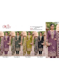 Design 5432 Premium Viscose Maslin Khatli Work Suit