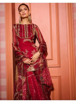 LG-2066 | Real Mirror Work | Designer Sarara Set | Ready to Dispatch