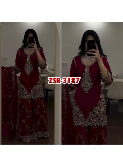 LG-2066 | Real Mirror Work | Designer Sarara Set | Ready to Dispatch