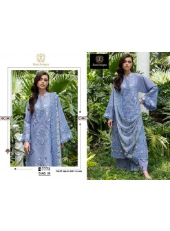 ZIAAZ | Heavy Cambric Cotton | Semi-Stitched