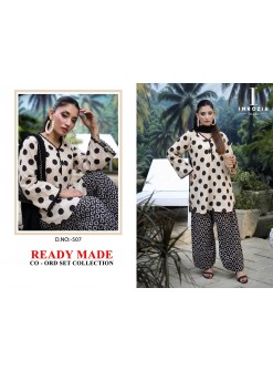 New Launch | Imported Satin Polka Dot Series | Ready Made