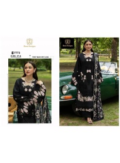 ZIAAZ | Heavy Cambric Cotton | Semi-Stitched