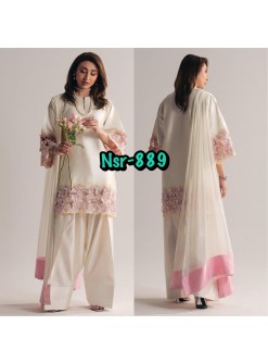 NSR-889 | Premium Designer Farshi Pant Suit