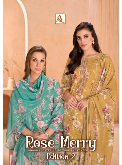 ALOK SUIT ROSE-MERRY-2 Designer Collection