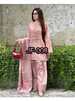JF-008 Pure Faux Georgette Designer Collection