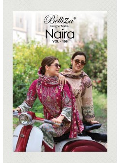BelliZa Designer Studio | NAIRA VOL-156 | Pure Cotton Suit