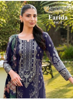 ALZOHAIB Farida Vol-1 | Pakistani Cotton Suit