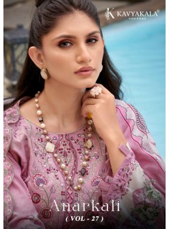 KAVYA KALA ANARKALI Vol-27 | Lawn Cotton Suit