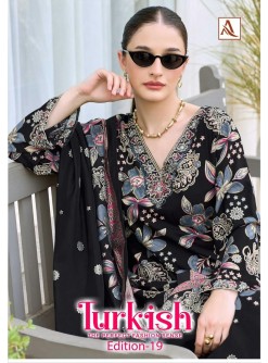 ALOK SUIT TURKISH-19 | Viscose Reyon Designer Suit