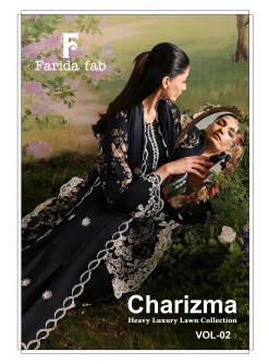 FARIDA FAB CHARIZMA Vol-2 | Pure Cotton Suit