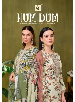 ALOK SUIT HUM DUM | Pure Cambric Cotton Suit
