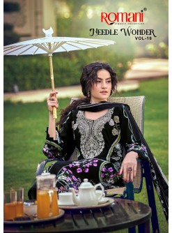ROMANI NEEDLE WONDER Vol. 16 | Heavy Embroidery Collection