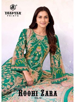 DEEPTEX ROOHI ZARA KARACHI Vol-10 | Heavy Lawn Collection