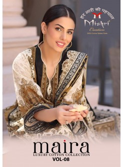 MISHRI CREATION | MAIRA-8 Karachi Style Cotton Collection