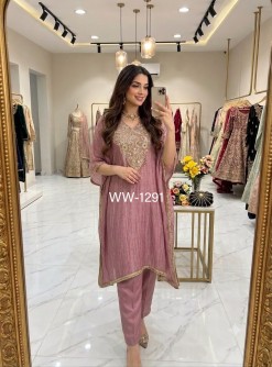WW-1291 | Salsa Crush Silk Designer Kaftan Collection