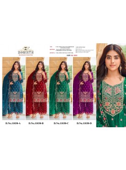 ZORISTA | 11038 Pakistani Ready-Made Collection