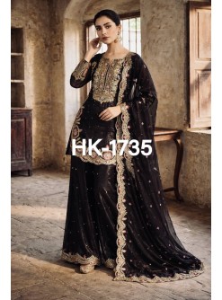 HK-1735 | Pure GMY Silk Apple Cut Designer Collection
