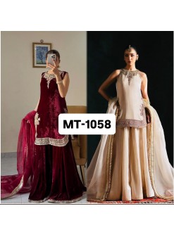 MT-1058 | Heavy Viscose Velvet Designer Collection