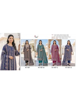 KT-407 | Pure Viscose Maslin Designer Collection
