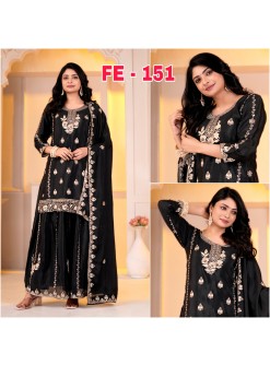 FE-151 | Chinon Sequence Embroidered Sharara Collection