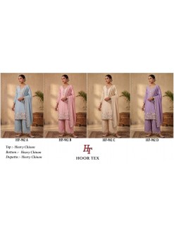 HOOR TEX | HF-982 A to D | Heavy Chinon Pakistani Collection