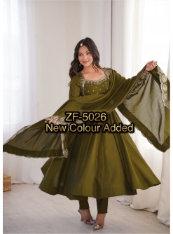 ZF-5026 | Designer Embroidered Anarkali Set