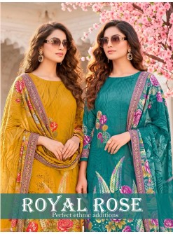 ALOK SUIT | ROYAL ROSE | Pure Zam Designer Collection