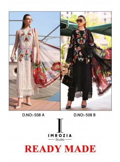 IMROZIA STUDIO 508 AB | Cambric Cotton Embroidered Collection