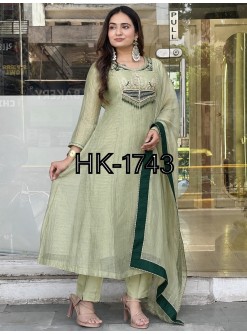 HK-1743 | Salsa Silk Designer A-Line Collection
