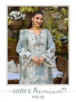 Shree Fabs Surat | OMBRE PREMIUM VOL-2 NX | Heavy Embroidered Dupatta Collection