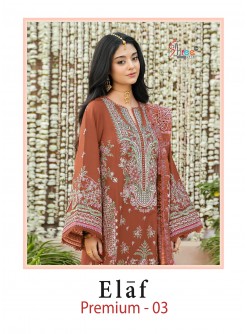 ELAF PREMIUM-03 Heavy Embroidered Dupatta Collection