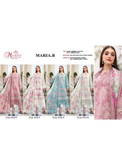MARIA B | 5418 | Pure Cambric Cotton Embroidered Collection