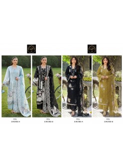 FIRDOUS | ELAF Luxury Lawn 7773 | Embroidered Cotton Collection
