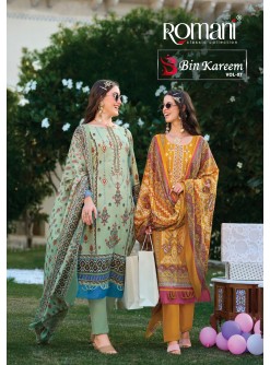 ROMANI | BIN KAREEM VOL 7 | Exclusive Embroidered Festive Collection