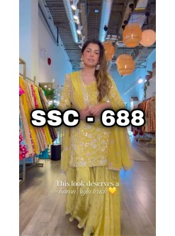 SSC-688 | Heavy Chinon Silk Embroidered Party Wear Collection