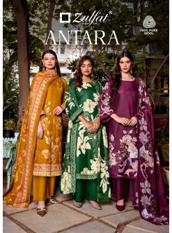 ZULFAT | ANTARA | Pure Woollen Pashmina Heavy Handwork Winter Collection