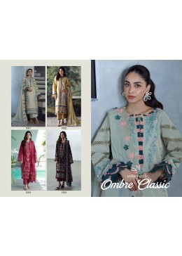 OMBRE CLASSIC HEAVY EMBROIDERY WORK BY PAKISTANI SUIT COLLECTION 