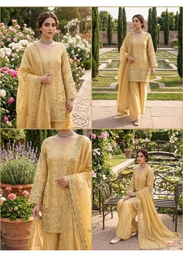 KD1583 - JIMMY CHHOO SILK WITH SEQUENCE EMBROIDERY WORK BY PAKISTANI READYMADE SALWAR SUIT COLLECTION 