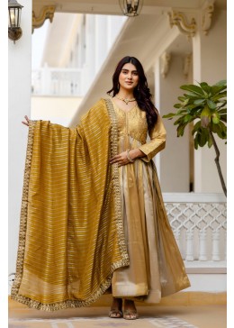 Rang Rakhi RR-50 Premium Banarasi Silk Embroidered Partywear And Wedding Gown with Dupatta Single Wholesale Price 