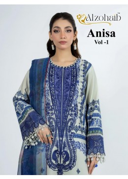 ALZOHAIB Anisa Vol. 1 Pakistani Suit – Pure Cotton Patch Work Pakistani Suit (Single And Full Set) Wholesale Price 