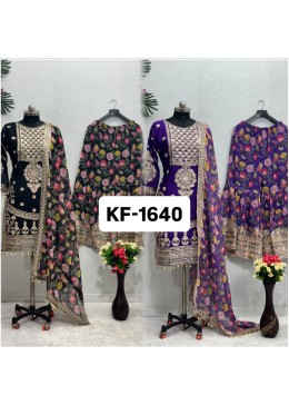 KF-1640 | Heavy Pakistani Sharara Suit | RD Fashion Surat