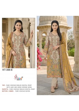 KT-369 | Premium Viscose Maslin Suit | RD Fashion Surat