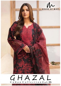 MIST GHAZAL | COTTON COLLECTION VOL 25 | Premium Cotton Suit | RD Fashion Surat