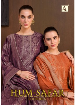 ALOK SUIT | HUM SAFAR-6 | Premium Viscose Maslin Jacquard Suit | RD Fashion Surat