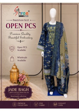 SHREE FABS SURAT | JADE BAGH LAWN COLLECTION VOL-01 | Readymade | RD Fashion Surat